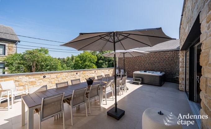 Luxurise Villa in Nassogne mit Jacuzzi, 6 Schlafzimmern und 6 Badezimmern