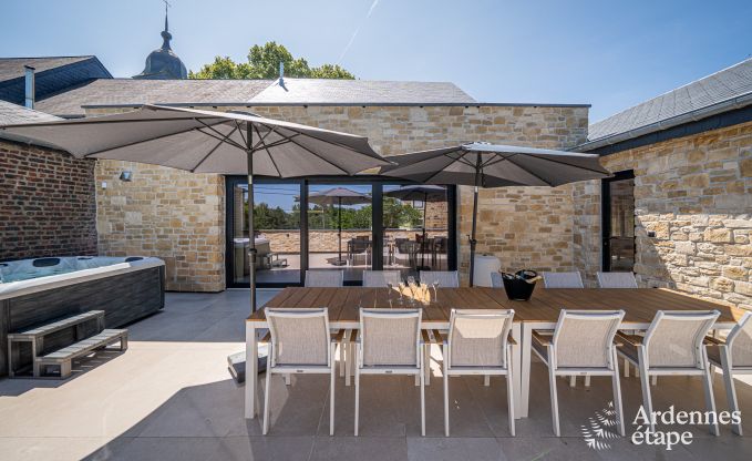 Luxurise Villa in Nassogne mit Jacuzzi, 6 Schlafzimmern und 6 Badezimmern