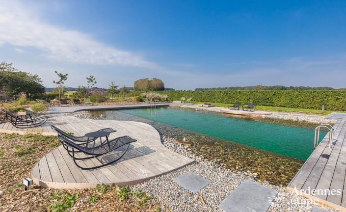 Ferienhaus Ohey 5 Pers. Ardennen Schwimmbad Wellness
