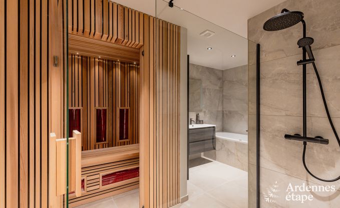 Ferienhaus Ohey 4 Pers. Ardennen Schwimmbad Wellness