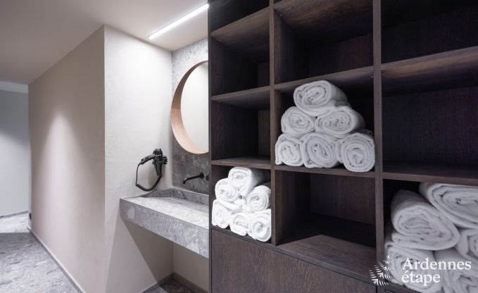 Ferienhaus Ohey 4 Pers. Ardennen Schwimmbad Wellness