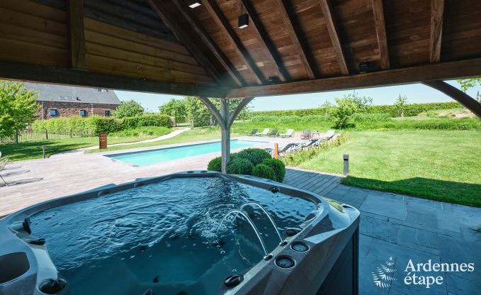 Ferienhaus Ohey 4 Pers. Ardennen Schwimmbad Wellness