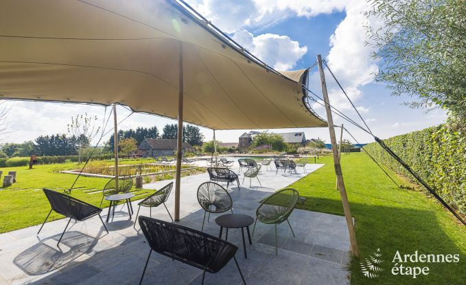 Ferienhaus Ohey 4 Pers. Ardennen Schwimmbad Wellness