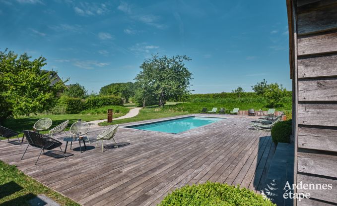 Ferienhaus Ohey 4 Pers. Ardennen Schwimmbad Wellness