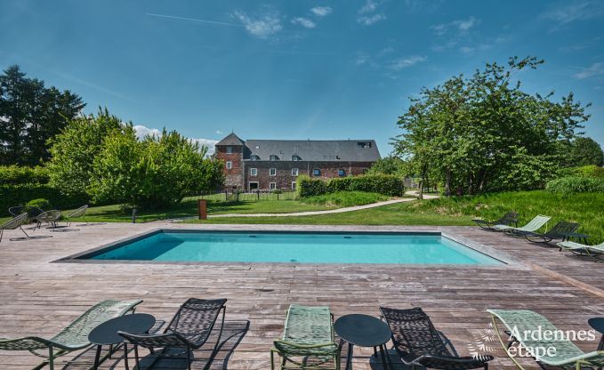 Luxurise Wohnung fr zwei mit Pool im wunderschnen Ohey