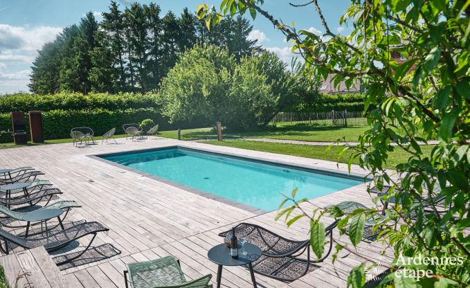 Luxurise Wohnung fr zwei mit Pool im wunderschnen Ohey