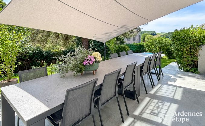 Wunderbar Ferienhaus in Onhaye mit Pool, Jacuzzi, Sauna und Spielzimmer fr 14 Personen in der Nhe von Dinant