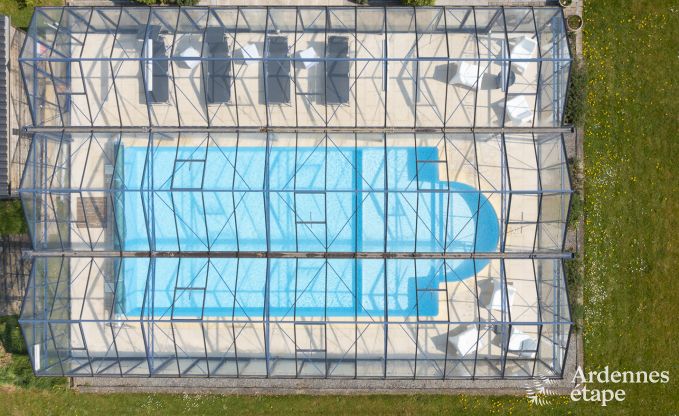 Ferienhaus Ouffet 9 Pers. Ardennen Schwimmbad Wellness