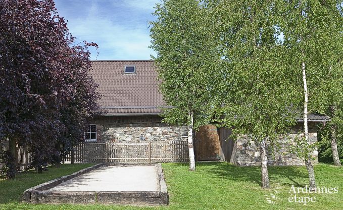 Gerumiges Chalet in Ovifat, Ardennen, 16 Personen, 8 Schlafzimmer, 3 Badezimmer, Sauna, Billard, Garten mit privater Terrasse