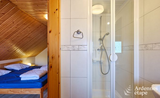 Ger�umiges und modernes Ferienhaus aus Naturstein in Ovifat, Hohes Venn