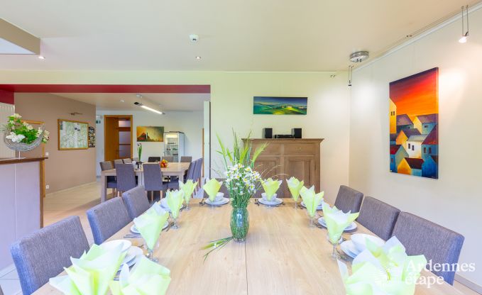 Ferienhaus Paliseul 20 Pers. Ardennen Wellness