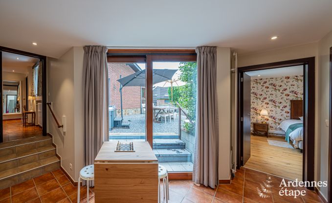 Ferienhaus f�r 6 mit Whirlpool, Sauna und Garten in Profondeville, Ardennen