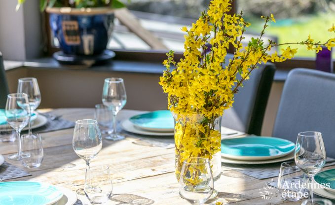 Luxusvilla in Redu, Ardennen, 9 Personen, Auenpool, Sauna, Dampfbad, Innen- und Auenwhirlpool, Privatgarten, vollstndige Ausstattung