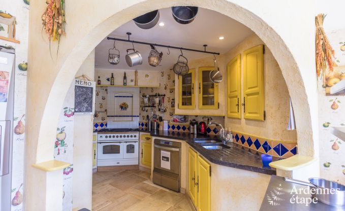 Luxusvilla in Redu, Ardennen, 9 Personen, Auenpool, Sauna, Dampfbad, Innen- und Auenwhirlpool, Privatgarten, vollstndige Ausstattung