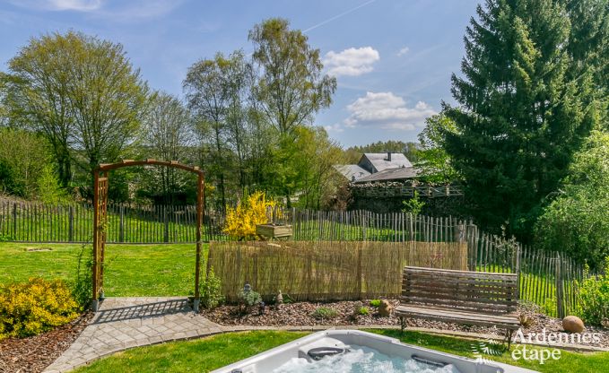 Luxusvilla in Redu, Ardennen, 9 Personen, Auenpool, Sauna, Dampfbad, Innen- und Auenwhirlpool, Privatgarten, vollstndige Ausstattung