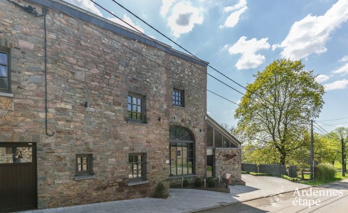 Luxusvilla in Redu, Ardennen, 9 Personen, Auenpool, Sauna, Dampfbad, Innen- und Auenwhirlpool, Privatgarten, vollstndige Ausstattung