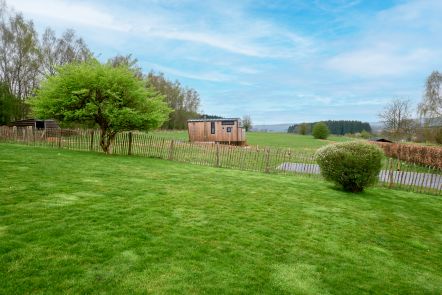 Einzigartiges Tiny House in Redu fr 2 Personen mit Terrasse und Aussicht