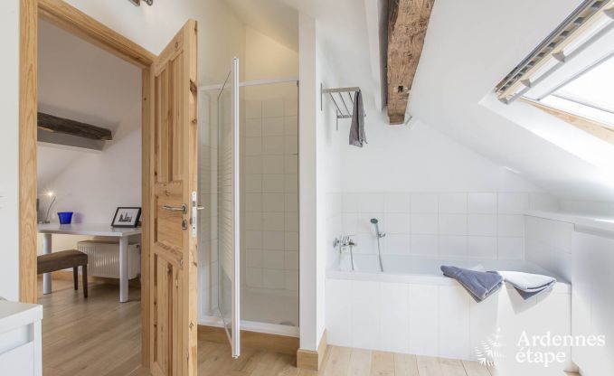 Ferienhaus in Redu, Ardennen, 7 Schlafzimmer, 6 Badezimmer, 15 Personen, nordisches Bad, Billard, privater Garten, Terrasse, Ladestation f�r Elektroautos