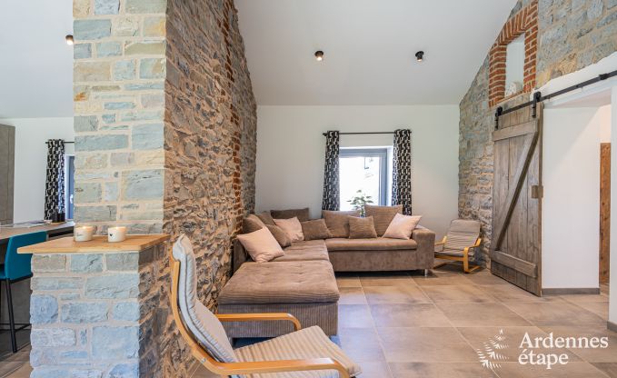 Gem�tliches Ferienhaus in Remouchamps: 8 Personen, Whirlpool, privater Garten, bei C�te de la Redoute