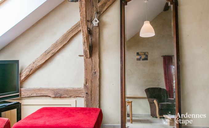 Ferienhaus in Rendeux, Ardennen, 6 Personen, 2 Schlafzimmer, privater Garten, Babyausstattung, Terrasse mit Grill