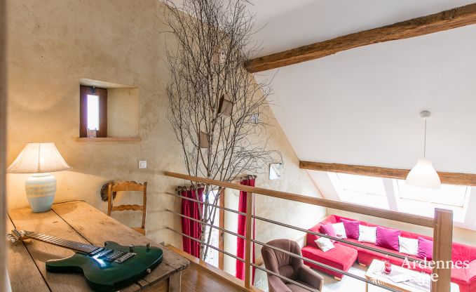 Ferienhaus in Rendeux, Ardennen, 6 Personen, 2 Schlafzimmer, privater Garten, Babyausstattung, Terrasse mit Grill