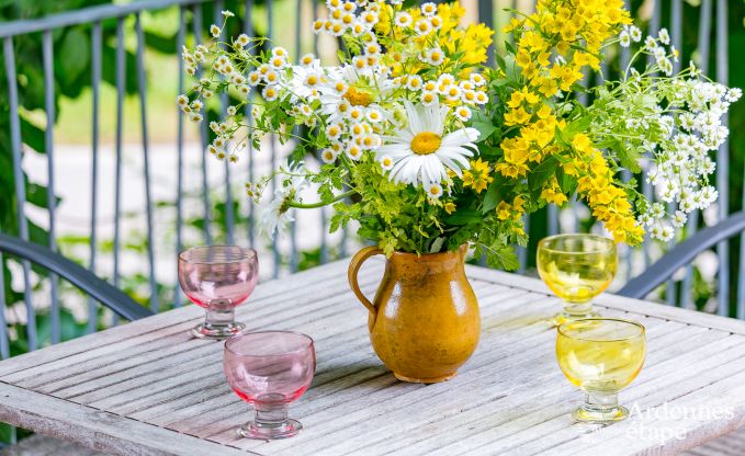 Ferienhaus in Rendeux, Ardennen, 6 Personen, 2 Schlafzimmer, privater Garten, Babyausstattung, Terrasse mit Grill