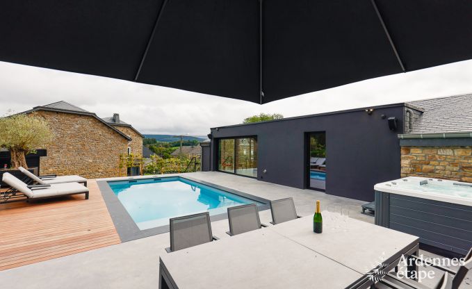 Ferienhaus Rendeux 6 Pers. Ardennen Schwimmbad Wellness