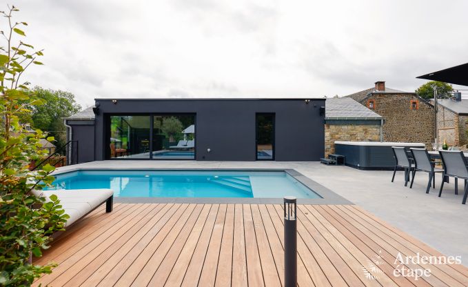 Ferienhaus Rendeux 6 Pers. Ardennen Schwimmbad Wellness