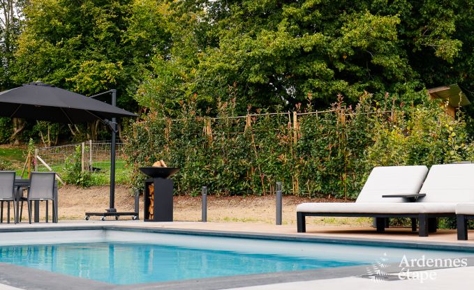 Ferienhaus Rendeux 6 Pers. Ardennen Schwimmbad Wellness