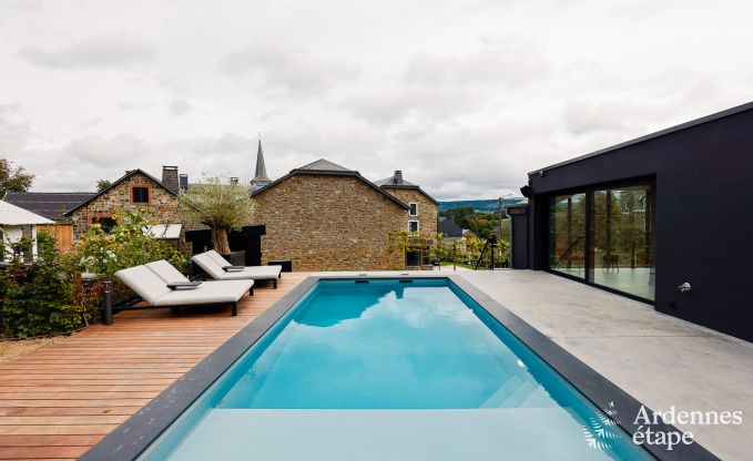 Ferienhaus Rendeux 6 Pers. Ardennen Schwimmbad Wellness