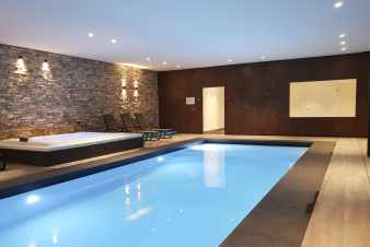 Luxusvilla Robertville 40 Pers. Ardennen Schwimmbad Wellness Behinderten gerecht