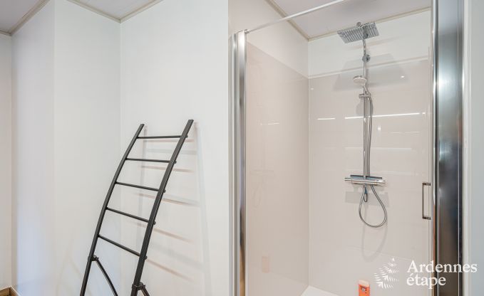 Hundefreundliches Ferienhaus mit Jacuzzi und Holzkohlegrill fr 9 Personen in Saint-Hubert, Ardennen.