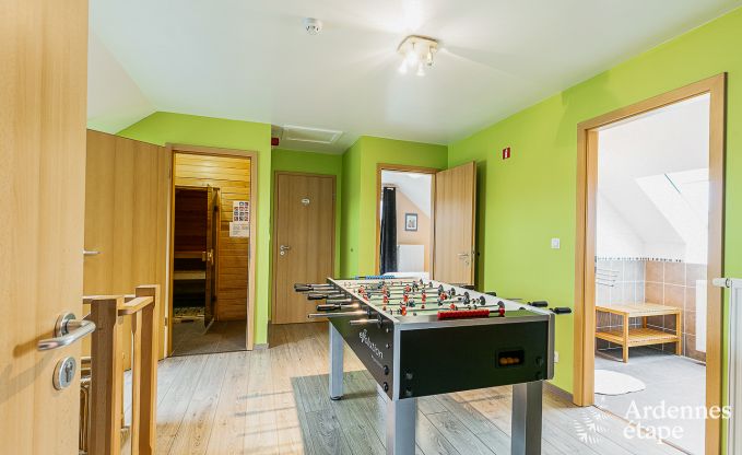Ferienhaus Saint-Hubert 15 Pers. Ardennen Wellness