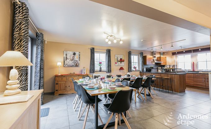 Ferienhaus Saint-Hubert 15 Pers. Ardennen Wellness