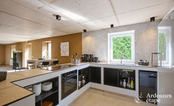 Ger�umiges Ferienhaus Saint-Vith f�r 23 Personen mit 6 Schlafzimmern, Sauna und gro�em Garten