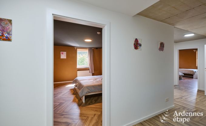 Ger�umiges Ferienhaus Saint-Vith f�r 23 Personen mit 6 Schlafzimmern, Sauna und gro�em Garten