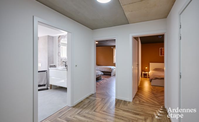 Ger�umiges Ferienhaus Saint-Vith f�r 23 Personen mit 6 Schlafzimmern, Sauna und gro�em Garten