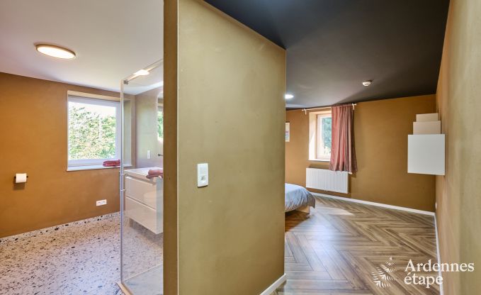 Ger�umiges Ferienhaus Saint-Vith f�r 23 Personen mit 6 Schlafzimmern, Sauna und gro�em Garten