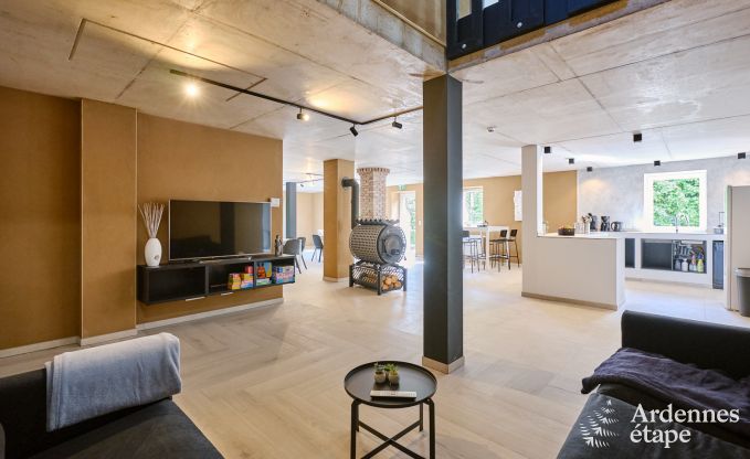 Ger�umiges Ferienhaus Saint-Vith f�r 23 Personen mit 6 Schlafzimmern, Sauna und gro�em Garten