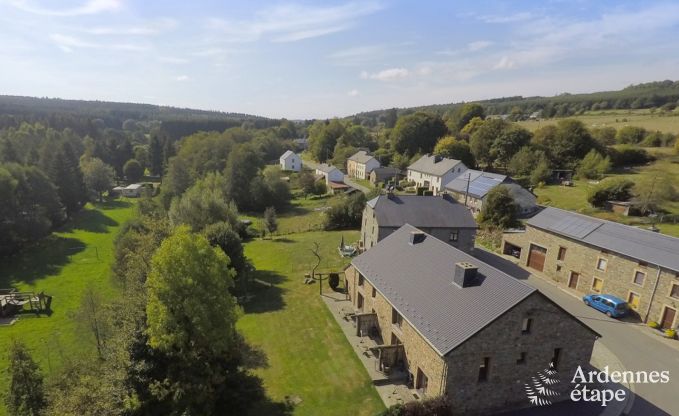 Ferienhaus in Sainte-Ode: Oase der Ruhe in den Ardennen fr 6 Personen mit moderner Ausstattung