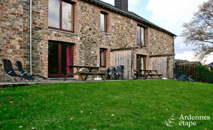 Ferienhaus in Sainte-Ode: Entspannung am Wasser fr 6 Personen in den belgischen Ardennen