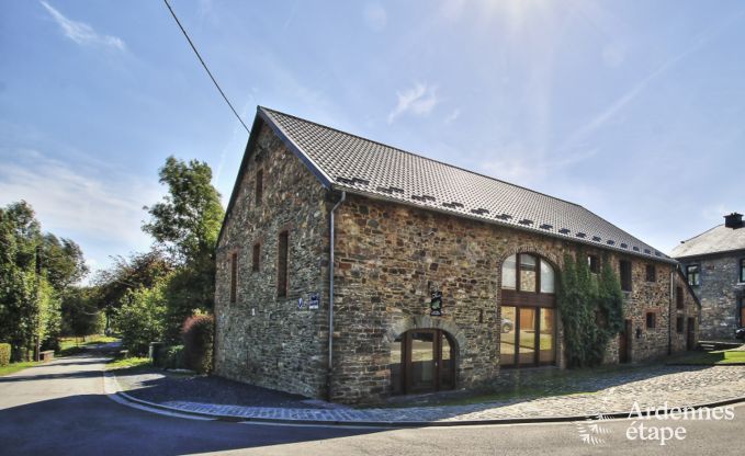 Ferienhaus in Sainte-Ode: Oase der Ruhe fr 8 Personen mit Terrasse und Garten in den Ardennen