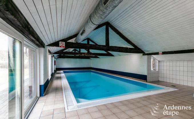 Ferienhaus Sainte-Ode 41 Pers. Ardennen Schwimmbad Wellness