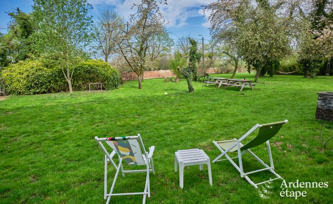 Charmante Ferienunterkunft im Nebengebude eines Schlosses in Sars-la-Bruyre, Ardennen