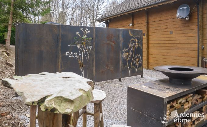 Holzchalet zu vermieten für 8 Pers. in den Ardennen (Somme-Leuze)