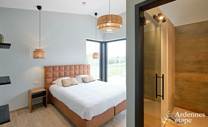 Ultramoderne Villa in Somme-Leuze fr 12 Personen mit Hallenbad, Sauna und Privatgarten