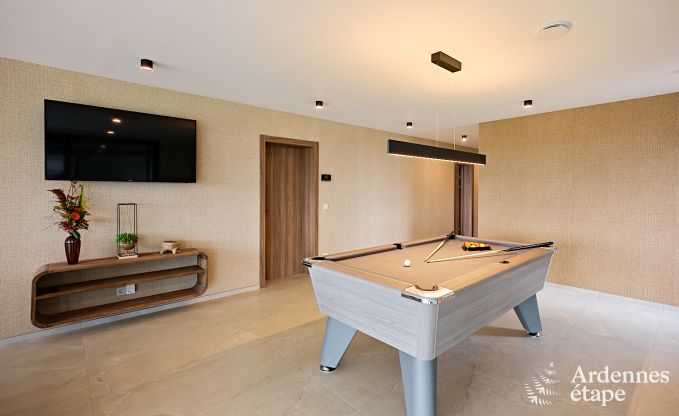 Ultramoderne Villa in Somme-Leuze fr 12 Personen mit Hallenbad, Sauna und Privatgarten