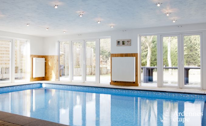 Luxusvilla mit Schwimmbad und Wellness für 15 Personen in Sourbrodt