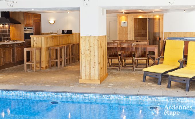Luxusvilla mit Schwimmbad und Wellness für 15 Personen in Sourbrodt