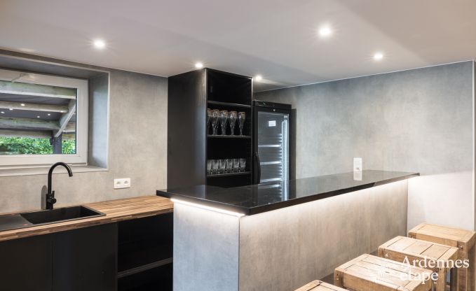 Ferienhaus Sourbrodt 15 Pers. Ardennen Schwimmbad Wellness